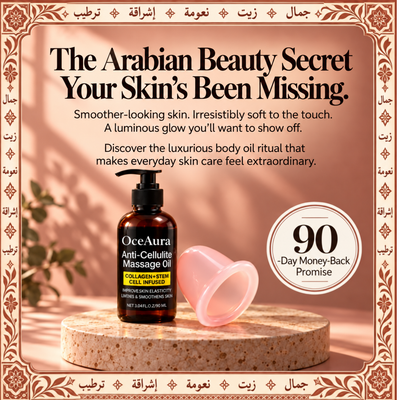 Creams Just Sit There. Lourona's OceAura Arabian Elixir™ Doesn’t.